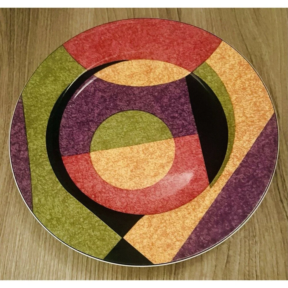 Discontinued 4 Sango Millennium Pattern (Number 7002) Salad Dessert Plates